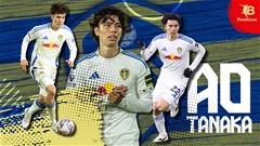 Ao Tanaka, từ cậu bé tranh bóng với Mitoma tới ngôi sao Premier League